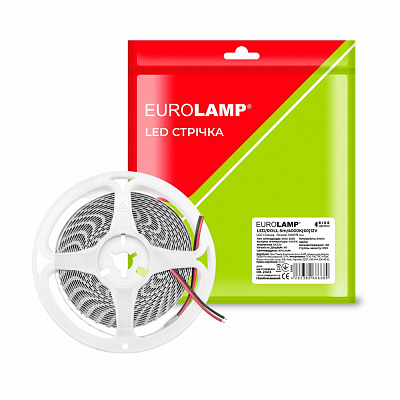 Лента светодиодная Eurolamp 12 Вт IP20 белый LED/ROLL-5m/4500K(120)12V