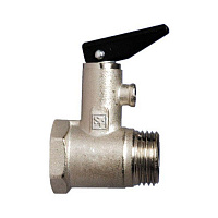 Запобіжний клапан Caleffi для бойлера 1/2 з ручкою