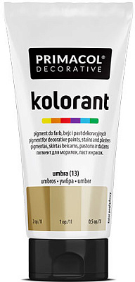 Колорант PRIMACOL DECORATIVE Краситель умбра 40 мл