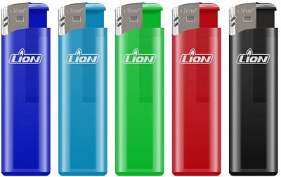 Запальничка газова Lion кишенькова одноразова LP-71 Major CR
