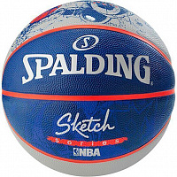 Баскетбольний м'яч Spalding NBA Sketch Robot (83-677Z) 