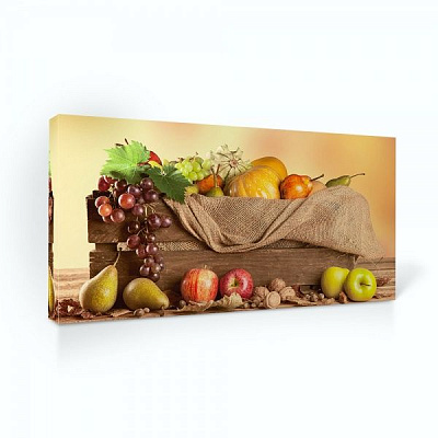 Репродукція Осінній натютморт 96x48 см