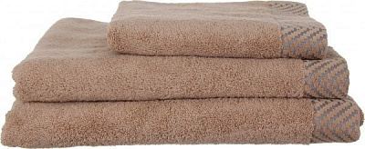 Полотенце 70x140 см коричневый Arrows 