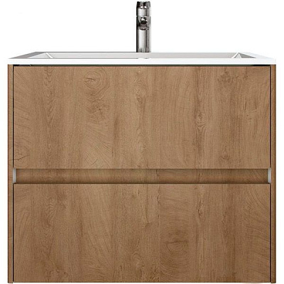 Тумба підвісна Water House Preference N2 70 МДФ розпил дерева медовий під умив.Амальфі 70