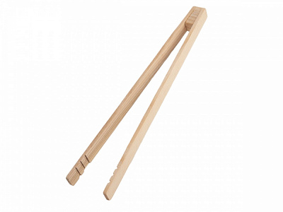 Щипцы деревянные Жива для барбекю/гриля 31 см