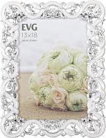 Рамка для фото EVG Shine AS10 13х18 см белый с серебристым 