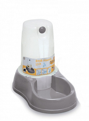 Миска-дозатор Stefanplast Break reserve Water 35 л сірий