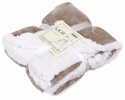 Плед Luna Kids Шерпа 100x120 см бежевий