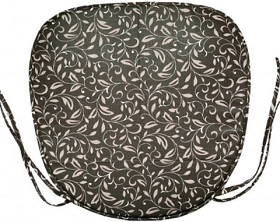 Подушка на стілець трапеція 40х40х2 коричнева