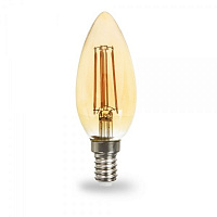 Лампа светодиодная FIL LB-158 C37 6 Вт E14 2200 К 230 В желтая 
