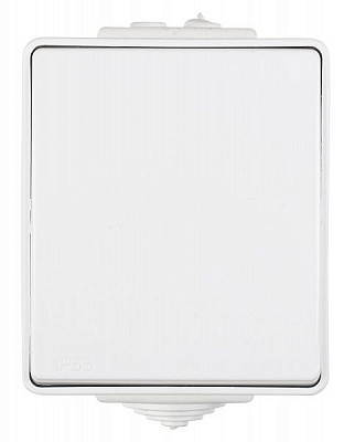 Выключатель влагозащищенный одноклавишный Efapel Waterproof без подсветки 16 А 230В белый 48011 CBR