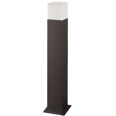 Столбик Polux New York 44 см E27 IP44 графит 