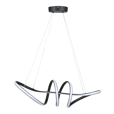 Люстра подвесная Berger 5x47 Вт LED-модуль черный 7021-PL-47 Black