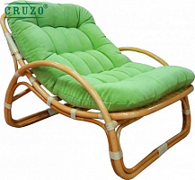 Кресло ротанговое Cruzo Соло 90x79x100 см натуральный 
