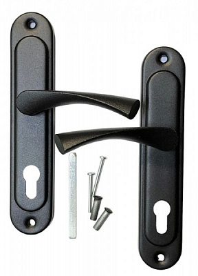 Ручка на планці Aspect РП-72.23 PZ 72 мм чорний