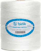 Нитка мешкозашивочная Birlik полипропиленовая 1,6 мм белый 1 кг