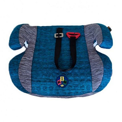 Автокрісло-бустер Happy Baby КІМ 4607+4587 блакитний blue HB605