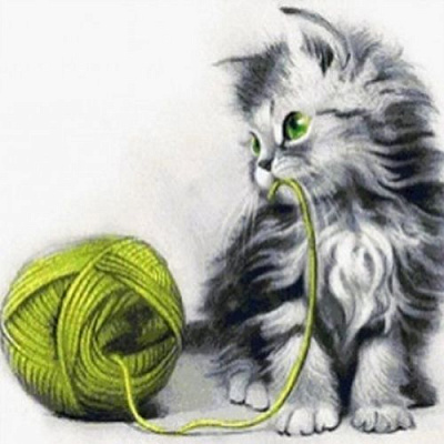 Набор для творчества со стразами на подрамнике Интересный шарик 30x30 см Діамантові ручки 