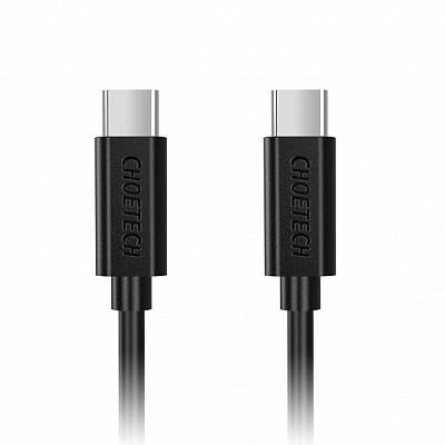 Кабель Choetech CC0004, USB 2.0, USB Type-C 3 м black (CC0004)