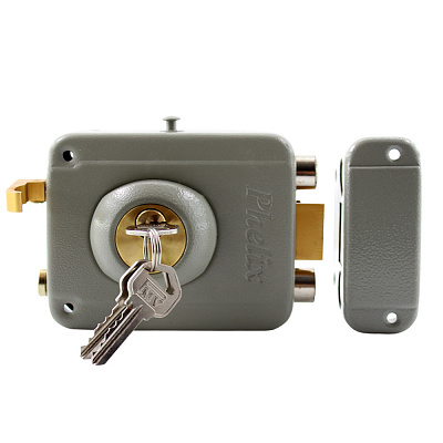 Дверной замок входной Comit Art.CT0691 серый