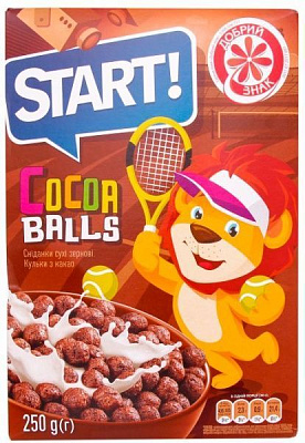 Шарики AXA с какао 250 г 