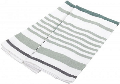 Набір рушників Stripes 40x60 см UP! (Underprice) зелений/клітчастий