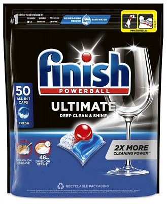 Капсули для ПММ Finish Finish Ultimate All in 1 50 шт.