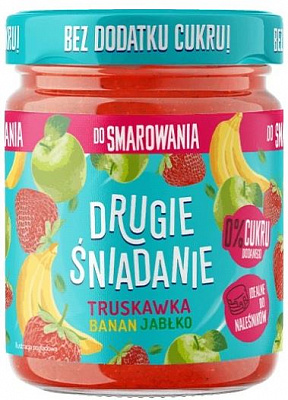 Пюре фруктово-ягодное Dawtona клубника банан яблоко 270 г 