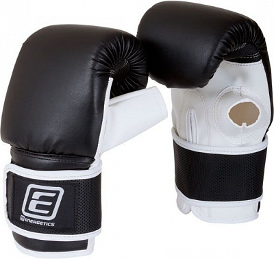 Снарядные перчатки Energetics 225549 р. L Punching Mitts черный с белым