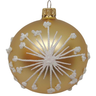 Шар новогодний d80 одуванчик 7242-5/30729