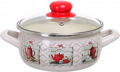 Каструля з кришкою Чаювання 16 см Metrot