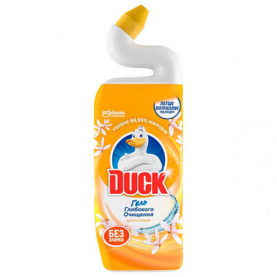 Засіб для чищення унітаза Туалетный утенок 5 в 1 Цитрусовий 00