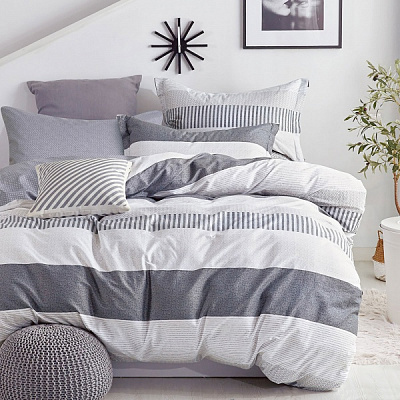 Комплект постільної білизни Зустріч євро різнокольоровий Homeline