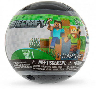 Ігрова фігурка-сюрприз Mash'ems S1 Minecraft 53691