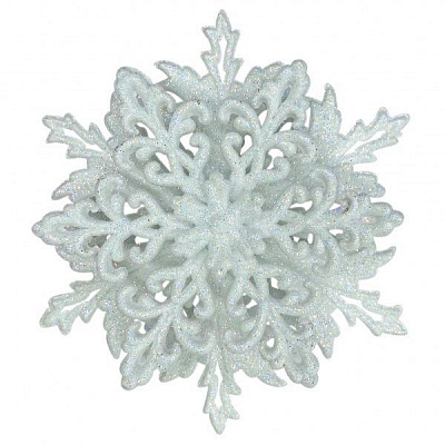 Подвеска MISLT Снежинка обьемная Морозко CC000-0 7 см