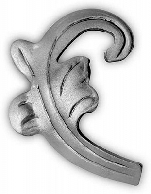 Лист Радуга-N узорный правый 85х70х2 мм 3404800