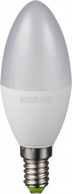 Лампа светодиодная Jazzway PLED-SP 9 Вт C37 матовая E14 220-240 В 3000 К 2859457 