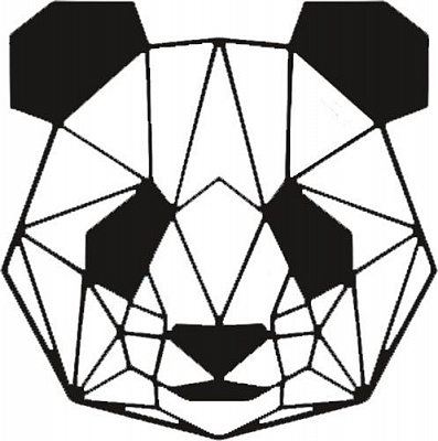 Панно Панда PN019 46x46 см 