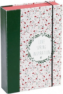 Коробка с резинкой COOVERBOX М 21х15х4