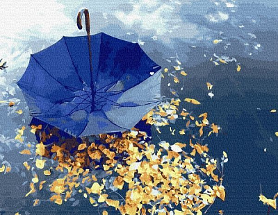 Картина по номерам После дождя BookOpt 