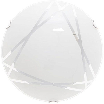 Світильник настінно-стельовий Декора НББ Геометрія 1x100 Вт E27 білий 10200 sh