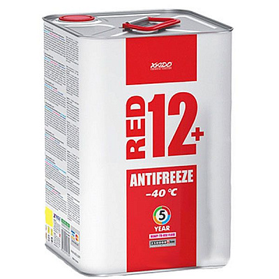 Антифриз Xado ХА50207 G12+ красный 2 л