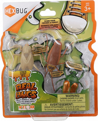 Набір мікророботів Hexbug Real Bugs в асортименті 477-7801