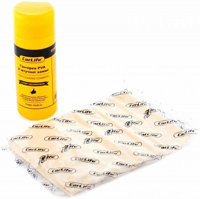 Салфетка влагопоглощающая  PVA 42x32 см Carlife 1 шт.