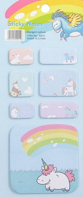 Блок паперу Єдиноріг блакитний 30 шт.