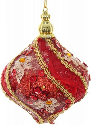 Ялинкова іграшка Дзига Роксолана 11 см