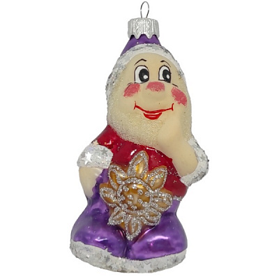 Игрушка на елку Веселый Гном разноцветный 2514-2