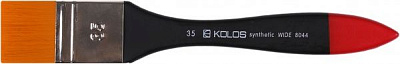 Кисть Wide 8044 № 35 синтетика флейц KOLOS 