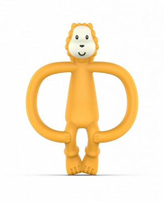 Прорізувач Matchstick Monkey Лев жовтий 11 см (MM-L-001)