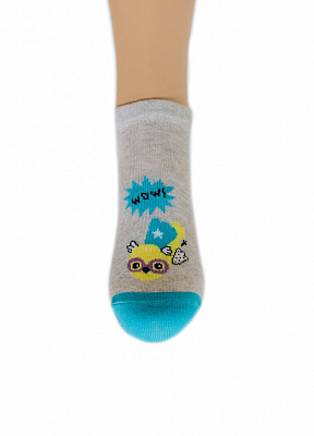 Носки унисекс Легка хода 9343 р. 16–18 серебряный